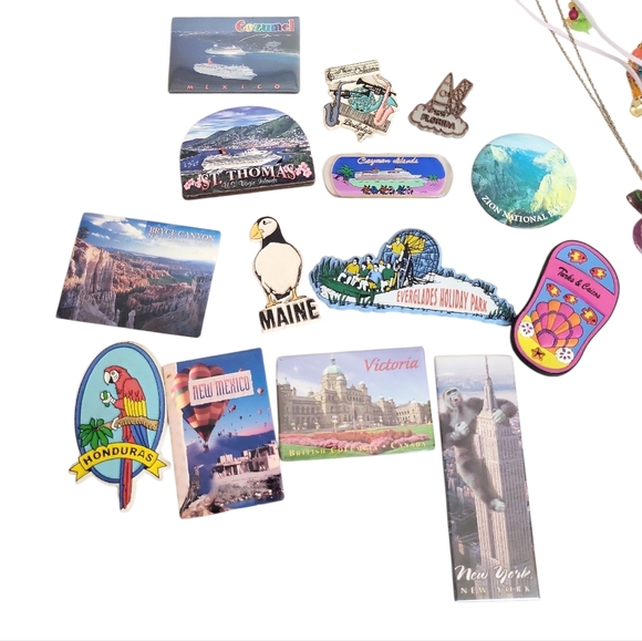 Vintage Other - Wanderlust Magnet Bundle + Silhouette Accents | Travel Memories & Crafting Charm